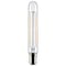 Satco 4-Watt T6.5 LED - Clear - Bayonet Double Contact Base - 3000K - 400 Lumens - 120 Volts S21861 - alternate 1